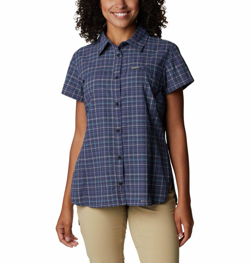 Columbia Women's Silver Ridge Novelty Short Sleeve Shirt