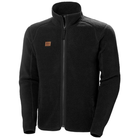 Helly Hansen Workwear HERITAGE PILE 72180_990-3XL Fleecetakki musta, tekoturkis 3XL