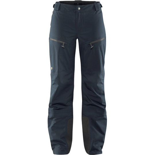 Fjällräven Bergtagen Eco-shell Trousers W - Mountain Blue - Naiset - 38 - Partioaitta