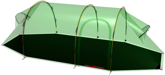 Hilleberg Nammatj 2 GT Footprint