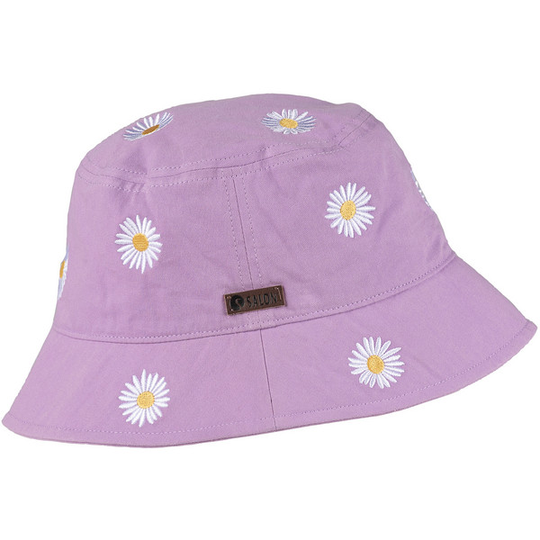 Salon Lakkitehdas Bucket Hat Päivänkakkara Ao - Laventeli - Unisex - 56 - Partioaitta
