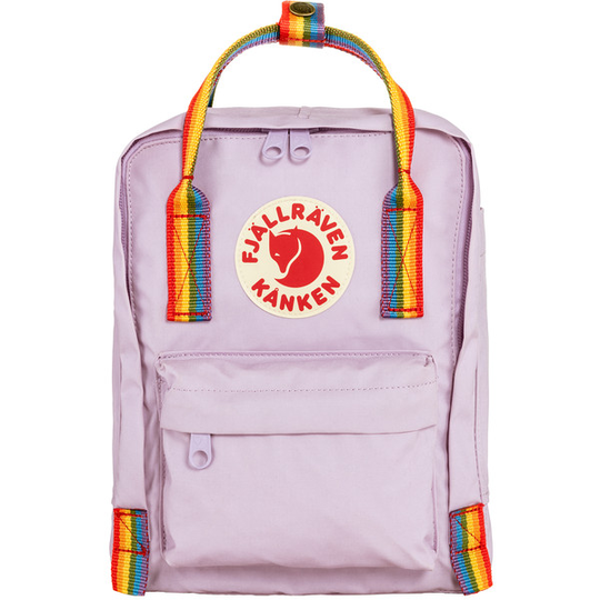 Fjällräven Kånken Rainbow Mini - Pastel Lavender-rainbow - Unisex - OneSize - Partioaitta