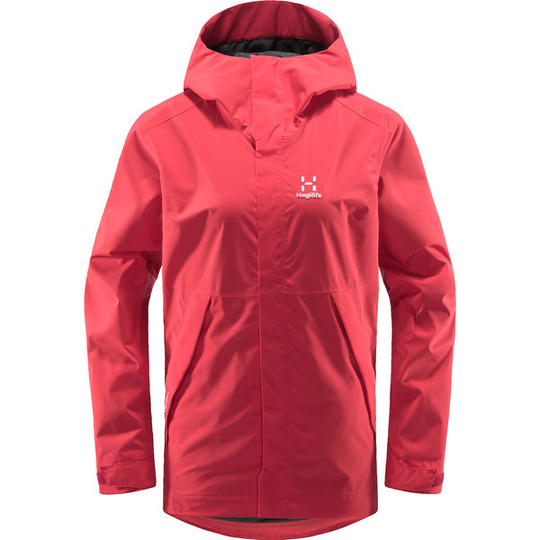 Haglöfs Tjärn Jacket Women - Hibiscus Red - Naiset - S - Partioaitta
