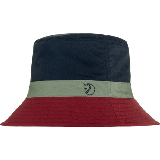 Fjällräven Reversible Bucket Hat - Pomegranate Red-dark Navy - Unisex - L/XL - Partioaitta