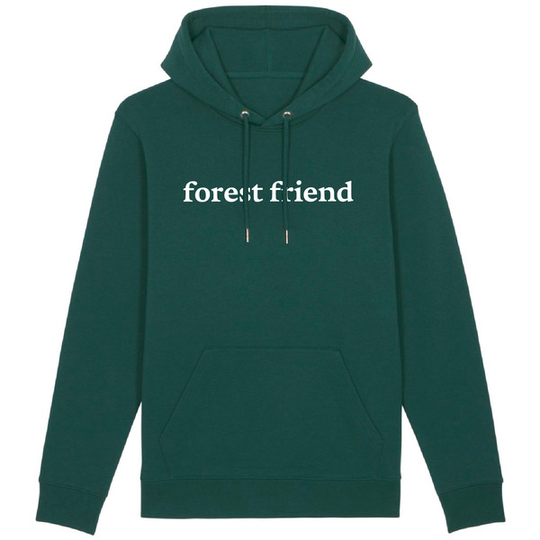 Metsä/Skogen Unisex Hoodie Forest Friend - Glazed Green - Unisex - M - Partioaitta