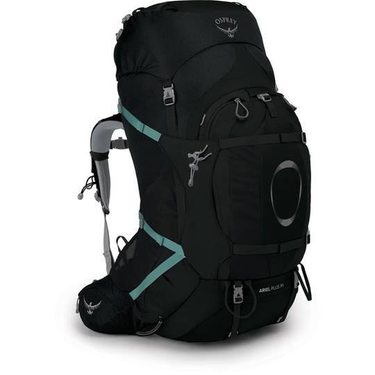 Osprey Ariel Plus 85 - Black - Naiset - XS/S - Partioaitta