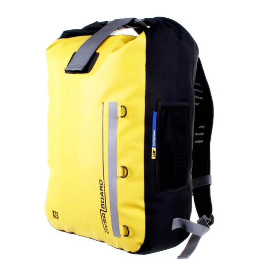 Overboard classic vedenpitävä reppu 45L keltainen