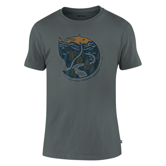 Fjällräven Arctic Fox T-shirt M - Dusk - Miehet - S - Partioaitta