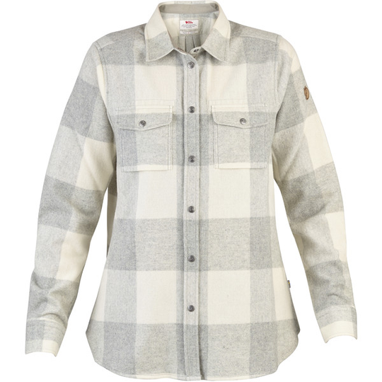 Fjällräven Canada Shirt W - Fog-chalk White - Naiset - L - Partioaitta