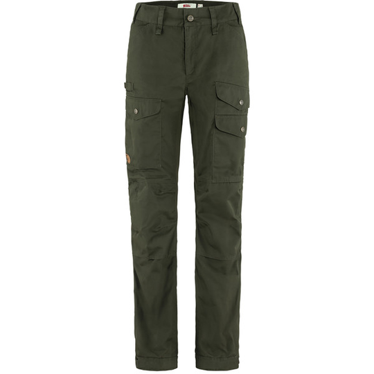 Fjällräven Vidda Pro Ventilated Trs W Reg - Deep Forest - Naiset - 48 - Partioaitta