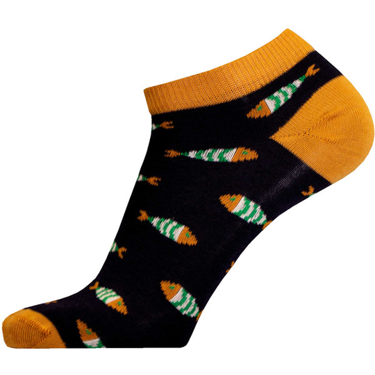 Sukkamestarit Merinovillasukat Sneaker - Pikkukala Okra - Unisex - 35-38 - Partioaitta