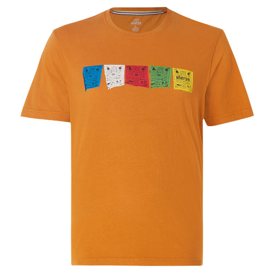 Sherpa Tarcho Tee - Masala - Miehet - M - Partioaitta