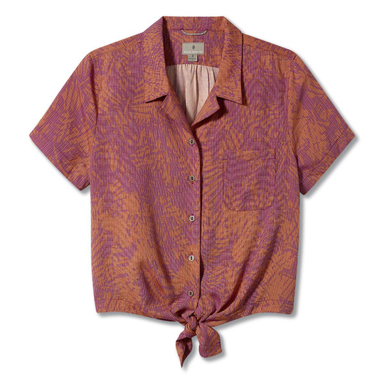 Royal Robbins Bergen S/s - Boysenberry - Naiset - L - Partioaitta