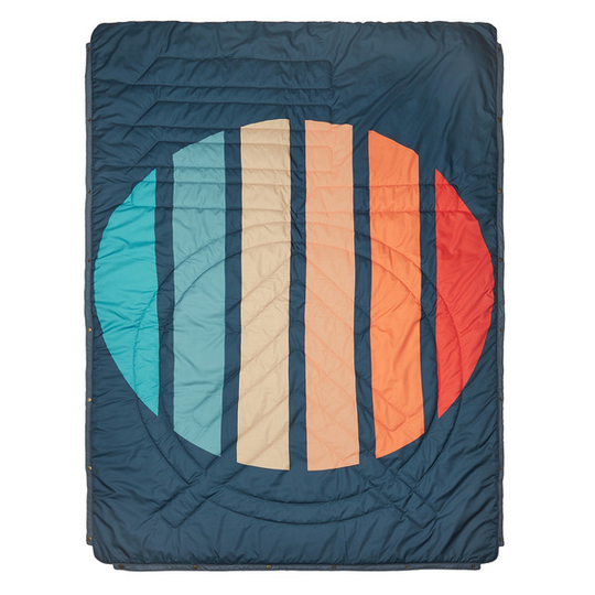 Voited Fleece Blanket - Sunset Stipes - OneSize - Partioaitta