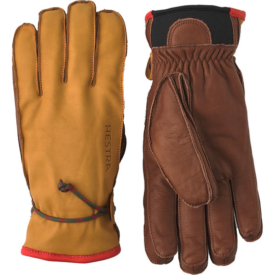 Hestra Wakayama - 5 Finger - Cork/brown - Unisex - 10 - Partioaitta