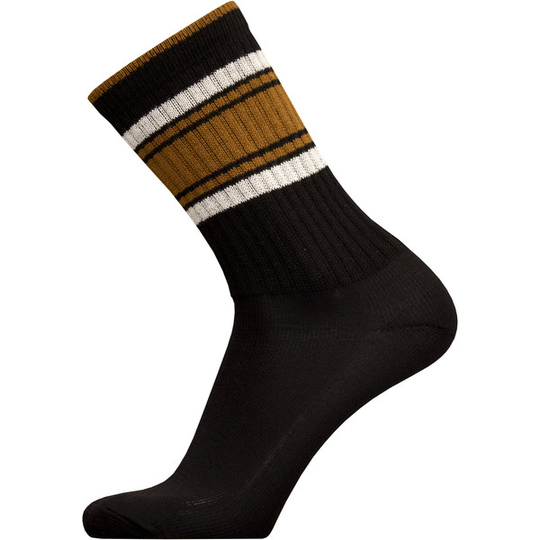 Sukkamestarit Merinovillasukat Sport - Musta-karamelli-valkoinen - Unisex - 35-38 - Partioaitta