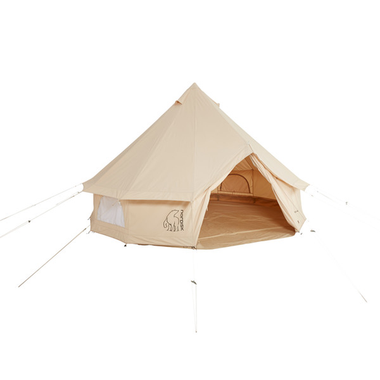 Nordisk Asgard 12.6 Basic Cotton Tent - Natural - OneSize - Partioaitta
