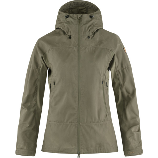 Fjällräven Abisko Lite Trekking Jacket W - Light Olive - Naiset - L - Partioaitta