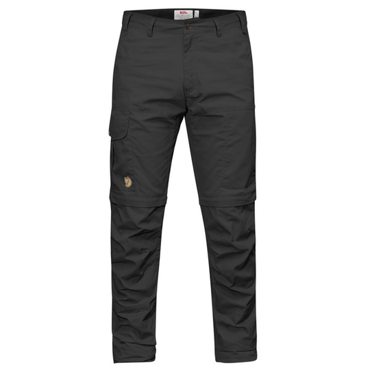 Fjällräven Karl Pro Zip-off Trousers M - Dark Grey - Miehet - 44 - Partioaitta