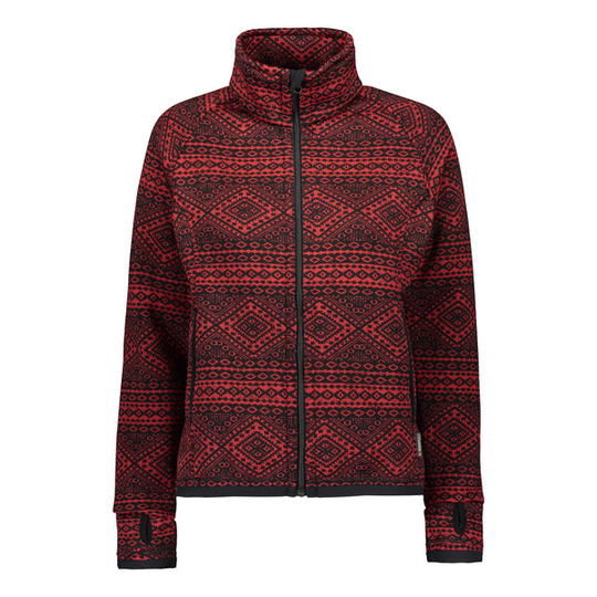 Warmpeace Norwega Lady Jacket - Red - Naiset - L - Partioaitta