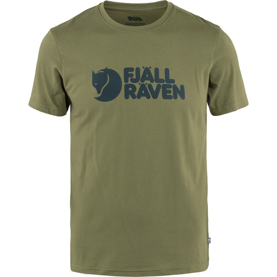 Fjällräven Fjällräven Logo T-shirt M - Caper Green - Miehet - L - Partioaitta