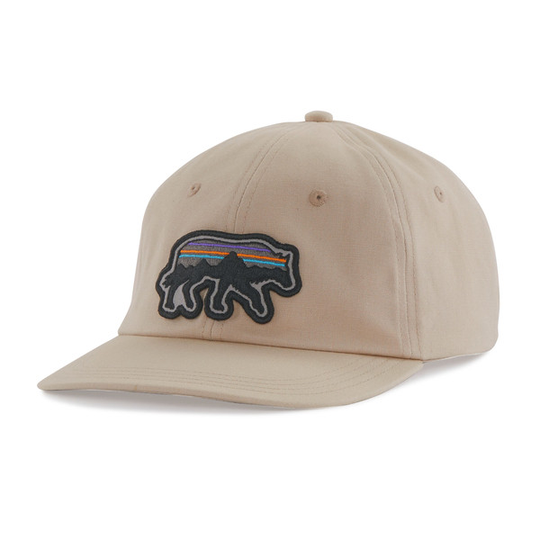 Patagonia Back For Good Trad Cap - Oar Tan W/wolf - Unisex - ALL - Partioaitta