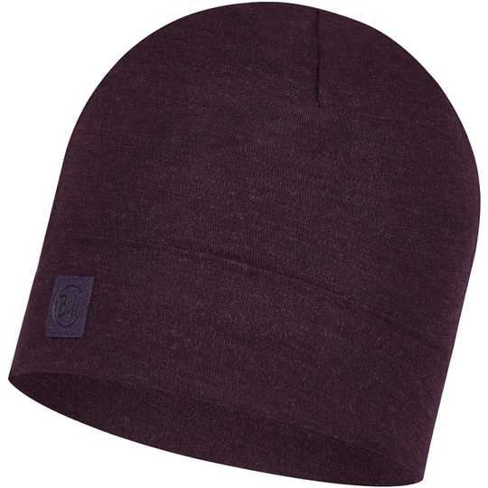 Buff Merino Heavyweight Beanie - Deep Purple Loose - Unisex - OneSize - Partioaitta