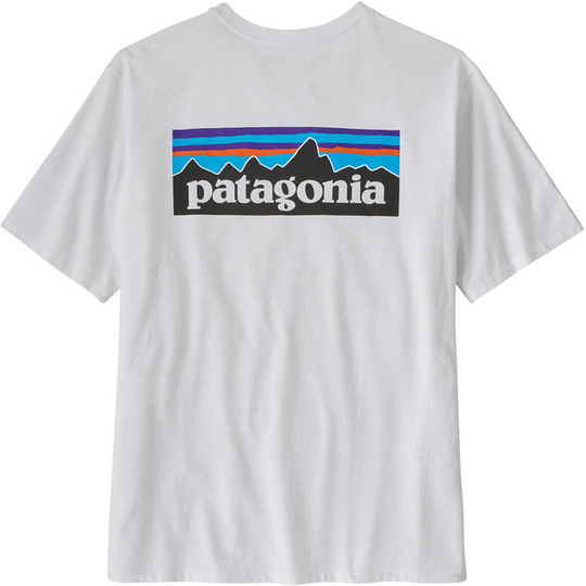 Patagonia M' S P-6 Logo Responsibili-tee - White - Miehet - S - Partioaitta