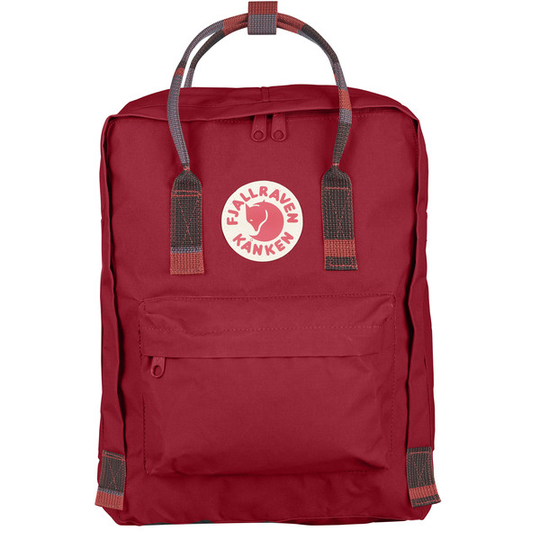 Fjällräven Kånken - Deep Red-random Blocked - Unisex - OneSize - Partioaitta