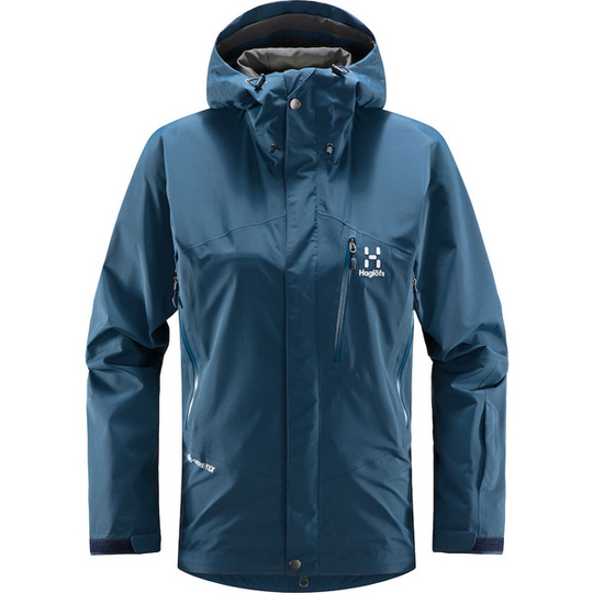Haglöfs Astral Gtx Jacket Women - Dark Ocean - Naiset - S - Partioaitta