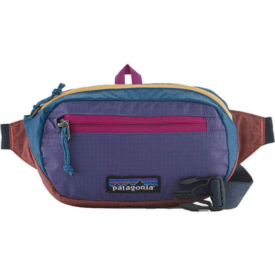 Patagonia Ultralight Black Hole Mini Hip Pack - Patchwork: Coral - Unisex - OneSize - Partioaitta