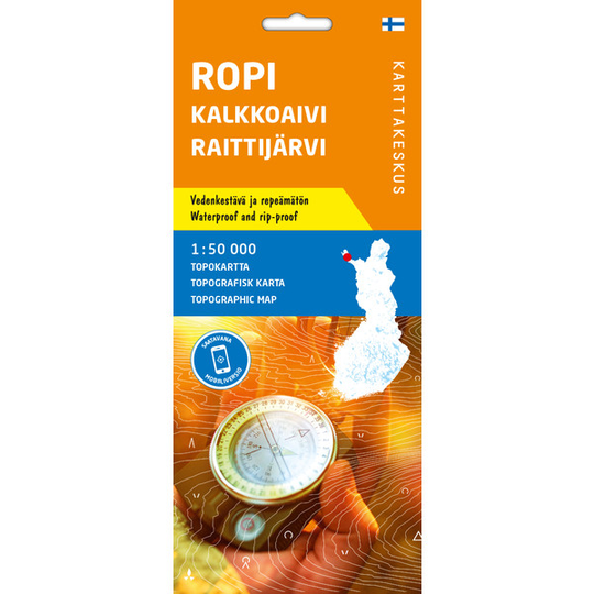 Karttakeskus Ropi Kalkkoaivi Raittijärvi - Nocolor - OneSize - Partioaitta